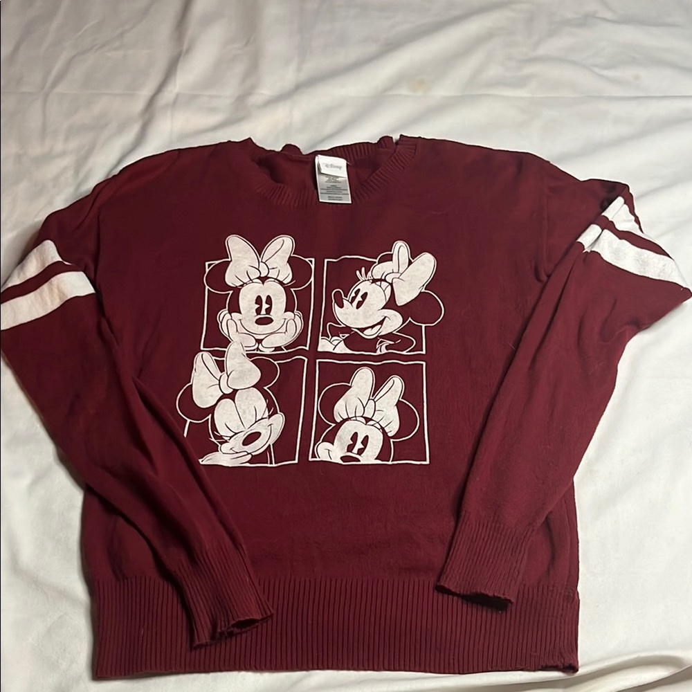 Disney Minnie Mouse Crewneck Sweater